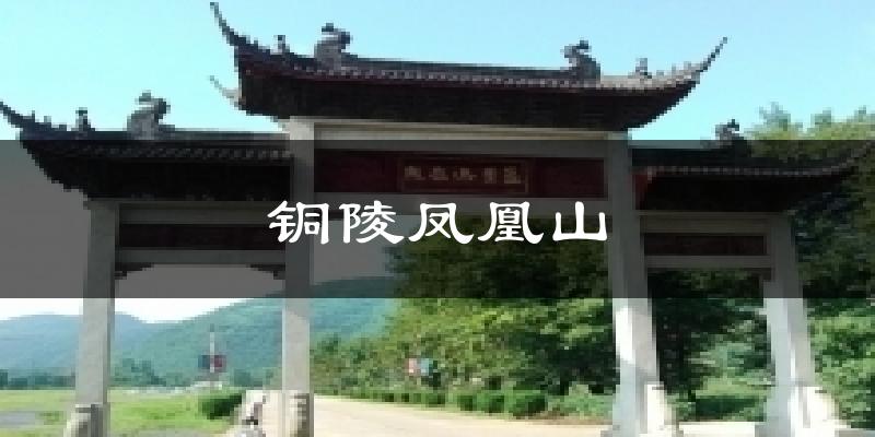 铜陵铜陵凤凰山天气预报未来一周